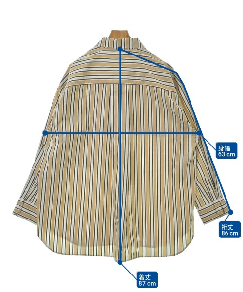 CHARLES JEFFREY LOVERBOY（チャールズジェフリーラバーボーイ）ブラウス ベージュ サイズ:S レディース/2200721436029