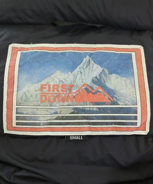 FIRST DOWN（ファーストダウン）ダウンジャケット/ダウンベスト 黒 サイズ:S レディース/2200627761027