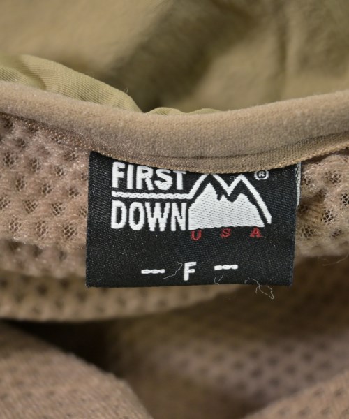 FIRST DOWN（ファーストダウン）ブルゾン 茶 サイズ:F レディース/2200607886023