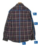 FIRST DOWN（ファーストダウン）カジュアルシャツ 紫 サイズ:LL メンズ/2200654932018