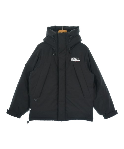 FIRST DOWN(ファーストダウン)ダウンジャケット/ダウンベスト 黒 サイズ:S/2200650058026