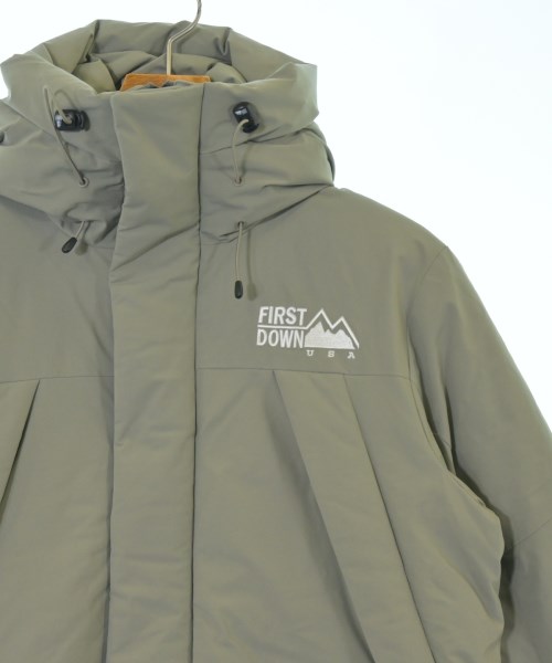 FIRST DOWN（ファーストダウン）ダウンジャケット/ダウンベスト カーキ サイズ:S レディース/2200652395037