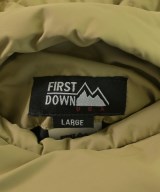 FIRST DOWN（ファーストダウン）ダウンジャケット/ダウンベスト ベージュ サイズ:L メンズ/2200703070012