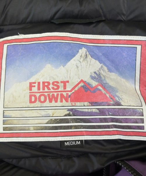 FIRST DOWN（ファーストダウン）ダウンジャケット/ダウンベスト 紫 サイズ:M メンズ/2200708011010