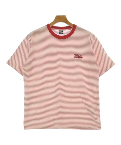 FIRST DOWN(ファーストダウン)Tシャツ・カットソー 赤 サイズ:L/2200661989296