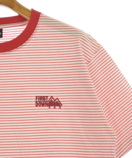 FIRST DOWN（ファーストダウン）Tシャツ・カットソー 赤 サイズ:L メンズ/2200661989296