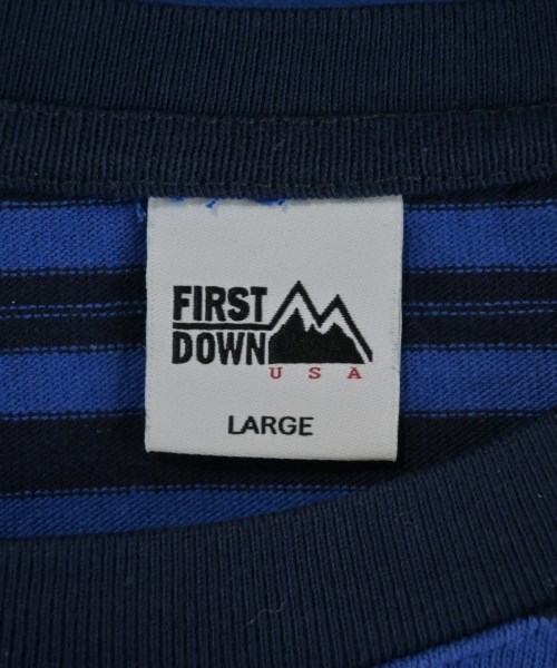 FIRST DOWN（ファーストダウン）Tシャツ・カットソー 青 サイズ:L メンズ/2200721214375