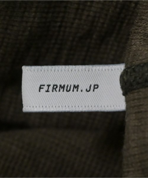 FIRMUM（フィルマム）Tシャツ・カットソー カーキ サイズ:S レディース/2200635155078