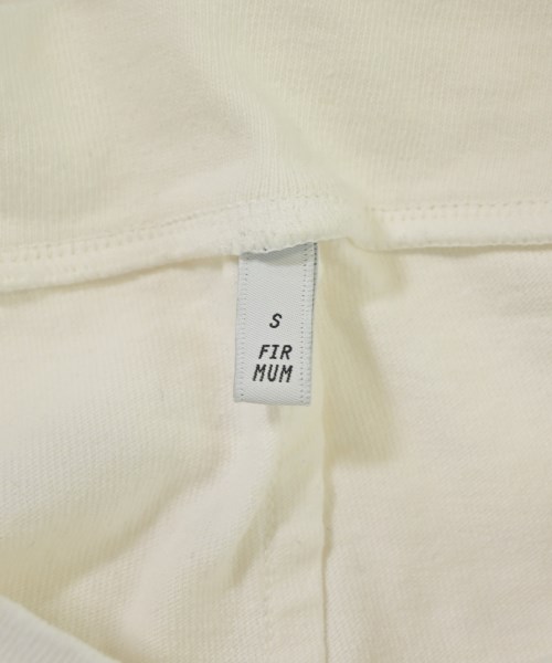 FIRMUM（フィルマム）Tシャツ・カットソー 白 サイズ:S レディース/2200588336326