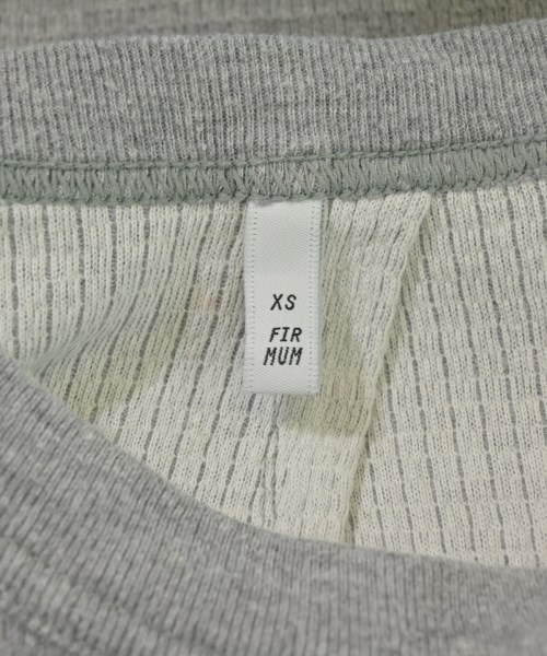 FIRMUM（フィルマム）Tシャツ・カットソー グレー サイズ:XS レディース/2200588336722