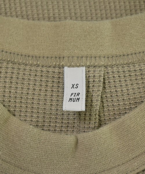 FIRMUM（フィルマム）Tシャツ・カットソー ベージュ サイズ:XS レディース/2200588336739