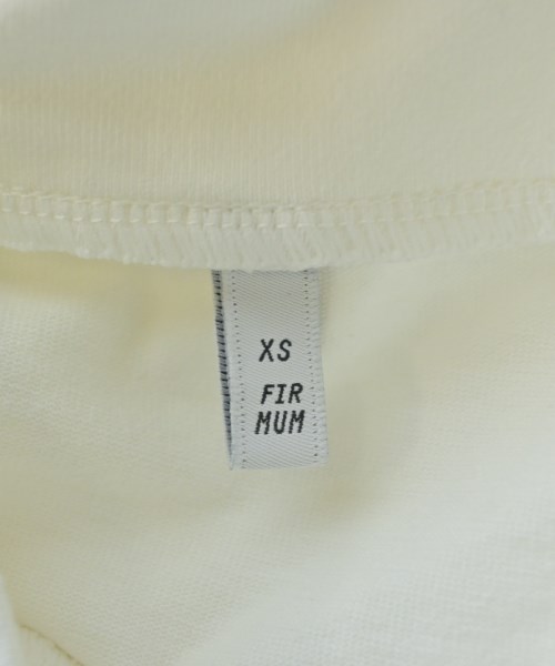 FIRMUM（フィルマム）Tシャツ・カットソー 白 サイズ:XS レディース/2200588336814