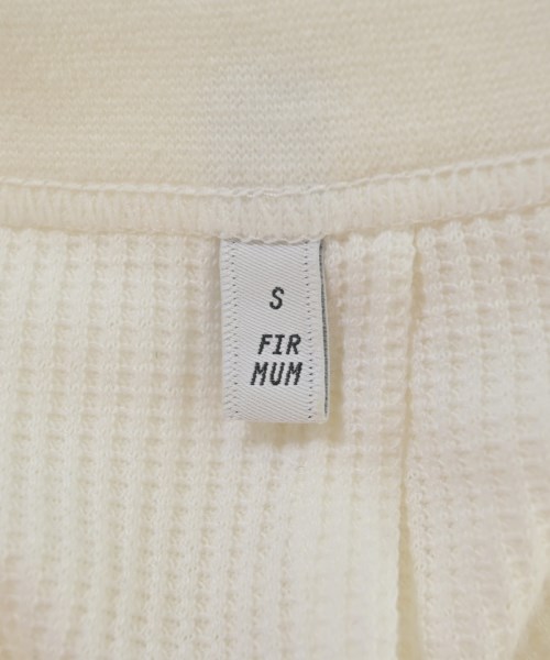 FIRMUM（フィルマム）Tシャツ・カットソー 白 サイズ:S レディース/2200653369211