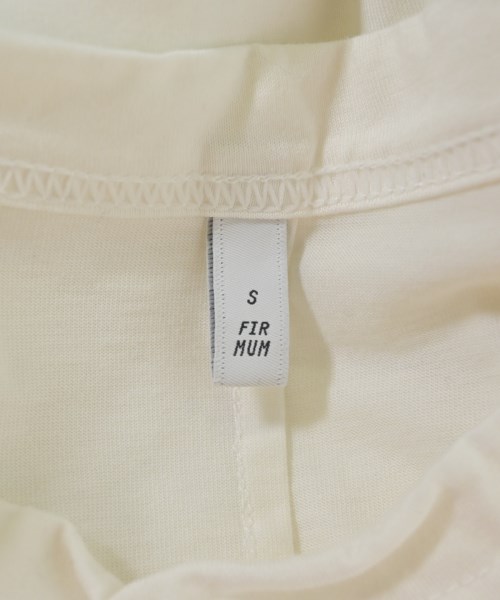 FIRMUM（フィルマム）Tシャツ・カットソー 白 サイズ:S レディース/2200653369259