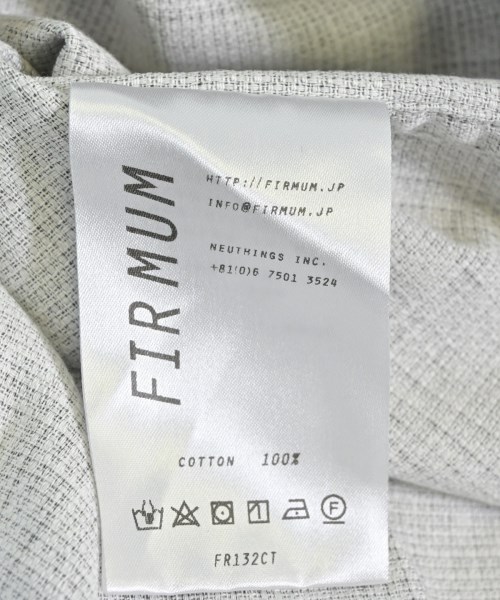 FIRMUM（フィルマム）カジュアルシャツ グレー サイズ:XS レディース/2200665640032