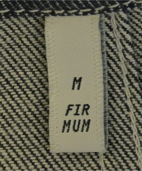 FIRMUM（フィルマム）デニムジャケット 紺 サイズ:M メンズ/2200725105013