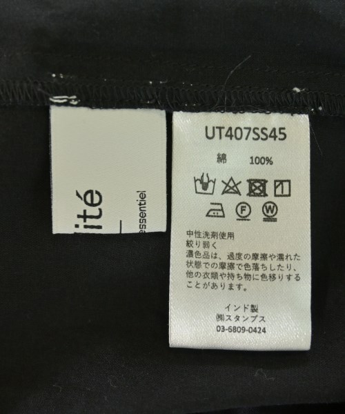 utilite（ユティリテ）ブラウス 黒 サイズ:F レディース/2200730212089