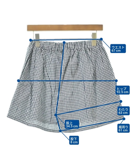 TOIT VOLANT（トゥイットヴォラント）ショートパンツ 紺 サイズ:XS レディース/2200622917085