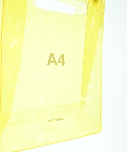 NaNa-NaNa（ナナナナ）ハンドバッグ 黄 サイズ:- レディース/2200644597975