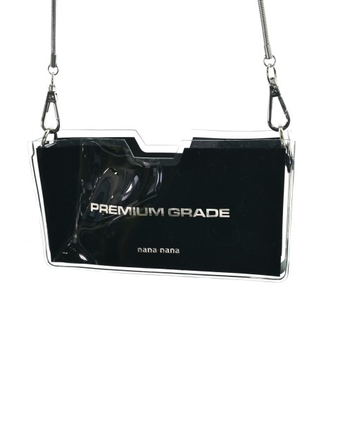NaNa-NaNa（ナナナナ）ショルダーバッグ 黒 サイズ:- レディース/2200644741071