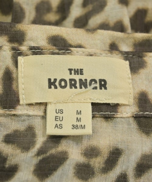 The Korner（ザコーナー）カジュアルシャツ ベージュ サイズ:M レディース/2200693730156
