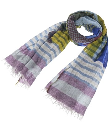 INOUITOOSH（イヌイトゥーシュ）クジラ柄ストール【新品タグ付き】 INOUITOOSH（イヌイトゥーシュ）クジラ柄ストール【新品タグ付き