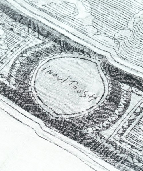 INOUITOOSH（イヌイトゥーシュ）ストール 青 サイズ:- レディース/2200611061140