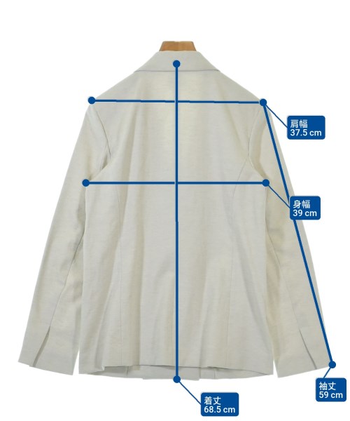 Aga（アーガ）ジャケット 白 サイズ:9(M位) レディース/2200638485011