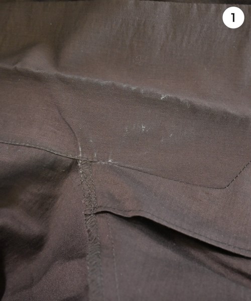 Aga（アーガ）カジュアルシャツ 茶 サイズ:9(M位) レディース/2200672618048