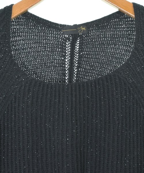 Aga（アーガ）ニット・セーター 黒 サイズ:9(M位) レディース/2200648239185