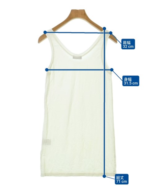 Aga（アーガ）タンクトップ 白 サイズ:9(M位) レディース/2200656430079