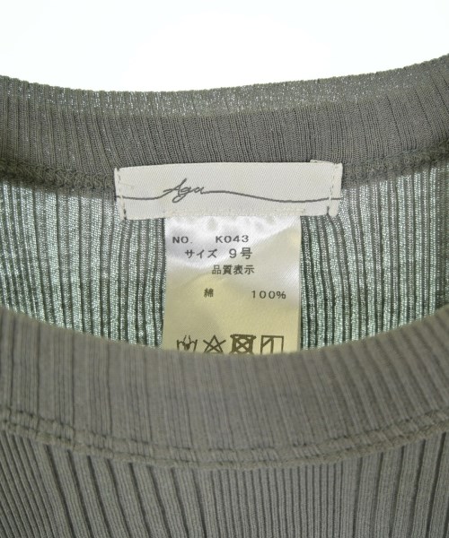 Aga（アーガ）Tシャツ・カットソー グレー サイズ:9(M位) レディース/2200713135015