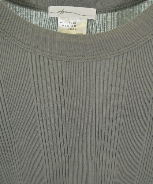 Aga（アーガ）Tシャツ・カットソー グレー サイズ:9(M位) レディース/2200713135015