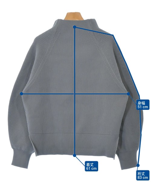 Aga（アーガ）ニット・セーター 青 サイズ:M レディース/2200649921058