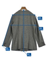 Aga（アーガ）ノーカラージャケット グレー サイズ:9(M位) レディース/2200661280072