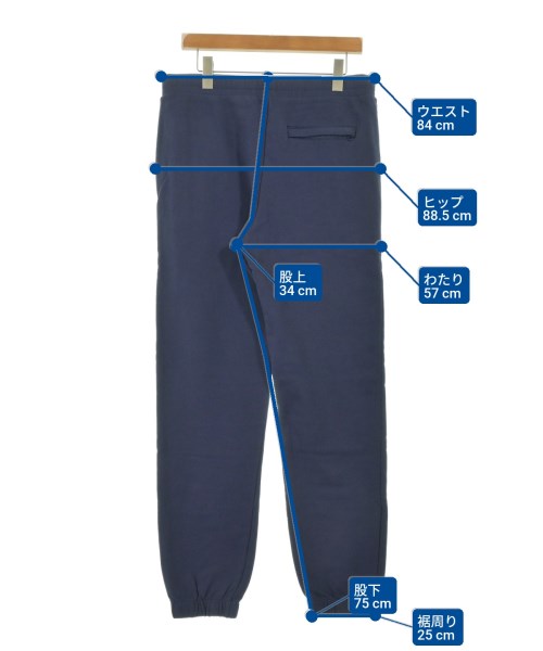 NAPA by Martine Rose（ナパバイマーティンローズ）スウェットパンツ 紺 サイズ:L メンズ/2200638105285