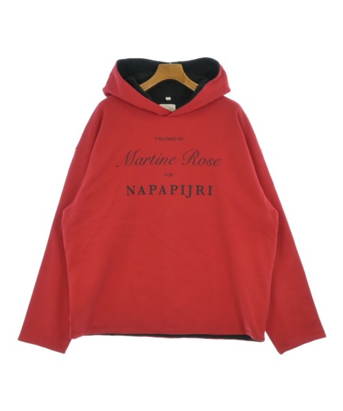 NAPA by Martine Rose(ナパバイマーティンローズ)パーカー 赤 サイズ:L/2200640574086