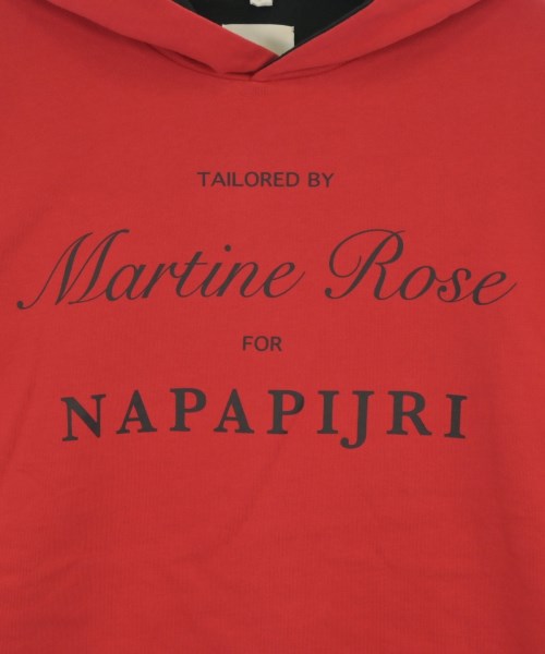 NAPA by Martine Rose（ナパバイマーティンローズ）パーカー 赤 サイズ:L メンズ/2200640574086