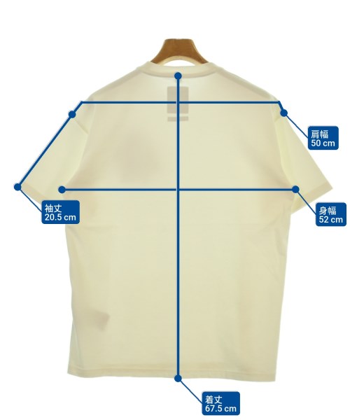 NAPA by Martine Rose（ナパバイマーティンローズ）Tシャツ・カットソー 白 サイズ:S/M メンズ/2200619847159