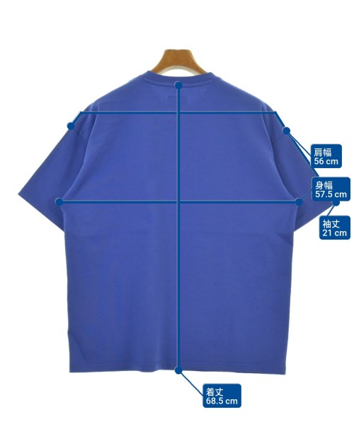 NAPA by Martine Rose（ナパバイマーティンローズ）Tシャツ・カットソー 青 サイズ:M メンズ/2200619847166
