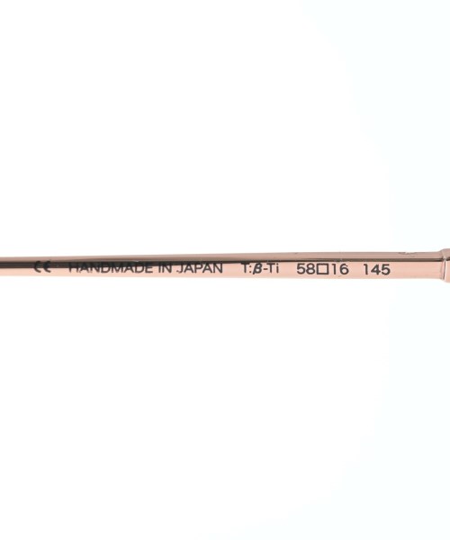 YUICHI TOYAMA（ユウイチトヤマ）サングラス ゴールド サイズ:- メンズ/2200635447043