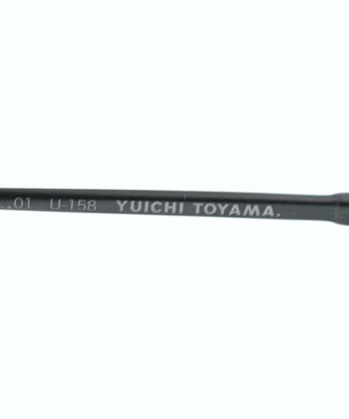 YUICHI TOYAMA（ユウイチトヤマ）メガネ 黒 サイズ:- メンズ/2200639637051