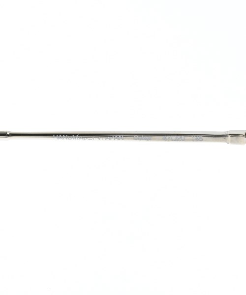 YUICHI TOYAMA（ユウイチトヤマ）メガネ シルバー サイズ:- メンズ/2200630149010