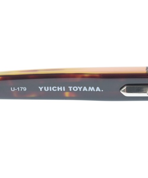 YUICHI TOYAMA（ユウイチトヤマ）メガネ 茶 サイズ:- メンズ/2200701547035