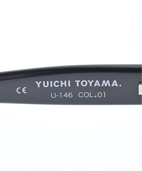 YUICHI TOYAMA（ユウイチトヤマ）メガネ 黒 サイズ:- メンズ/2200712082204