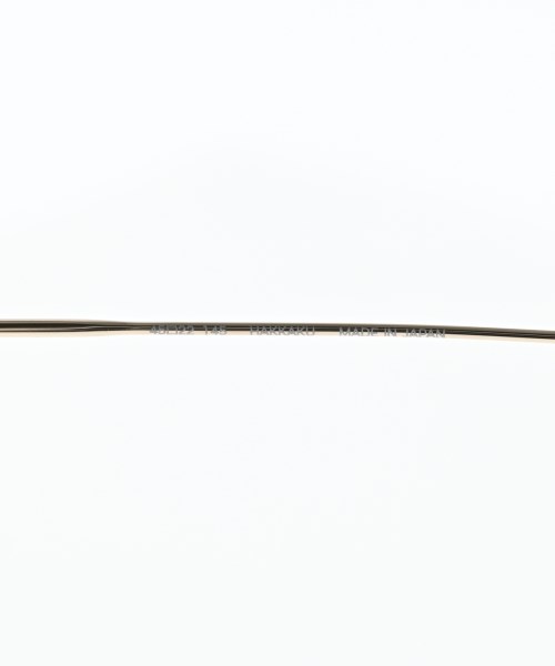 YUICHI TOYAMA（ユウイチトヤマ）メガネ ゴールド サイズ:- メンズ/2200652792096