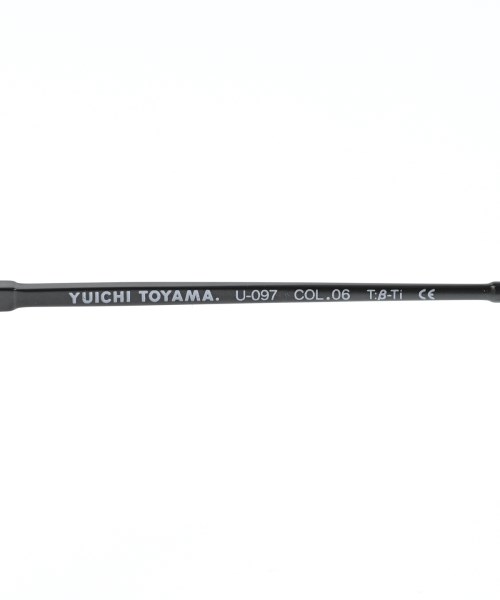 YUICHI TOYAMA（ユウイチトヤマ）サングラス 黒 サイズ:- メンズ/2200683814019