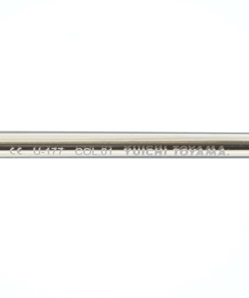 YUICHI TOYAMA（ユウイチトヤマ）メガネ ベージュ サイズ:- レディース/2200662667049