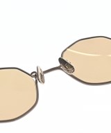 YUICHI TOYAMA（ユウイチトヤマ）サングラス ベージュ サイズ:- メンズ/2200671539030