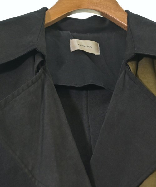 OUTRO SOL（アウトロソル）トレンチコート 黒 サイズ:ONE レディース/2200635593016